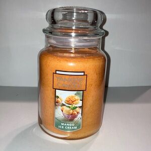Yankee Candle Mango Ice Cream 22‎ oz